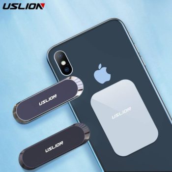 USLION mini Strip Magnetic Car Phone Paste Holder Stand For iPhone Samsung Xiaomi Wall Zinc Alloy Magnet GPS Car Mount Dashboard Holders & Stands Smartphone Accessories iPhone cases, wireless speakers, activity trackers | CoolTech Life