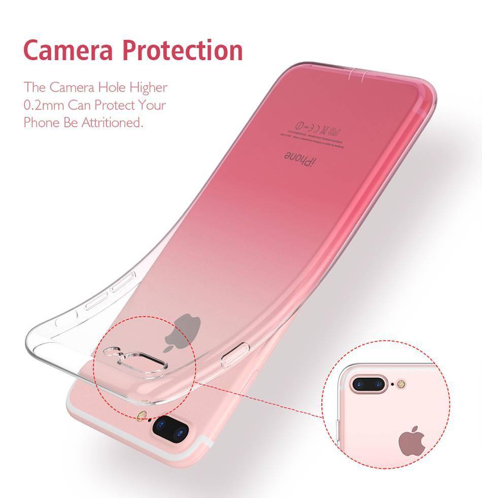 FLOVEME Case For iPhone 11 7 8 Plus iPhone XR X XS MAX Ultra Thin Case For 6 6S Clear TPU Phone Case For iPhone 11 Pro Max Cover