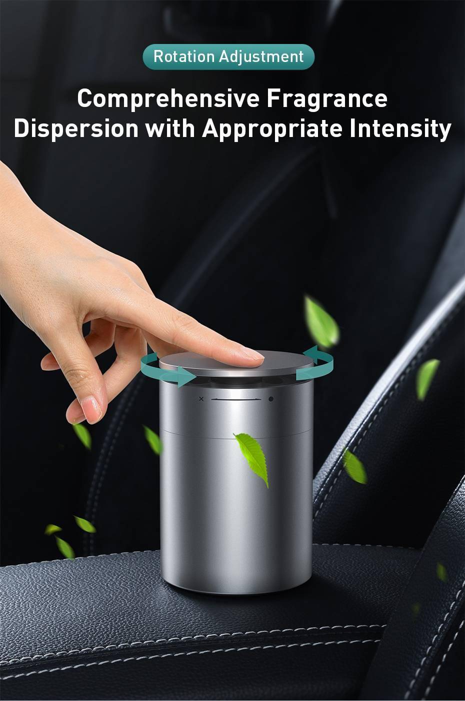 Baseus Car Air Freshener Diffuser Auto Perfume Aromatherapy Ions Formaldehyde Air Cleaner Flavoring For Car Freshner Perfume