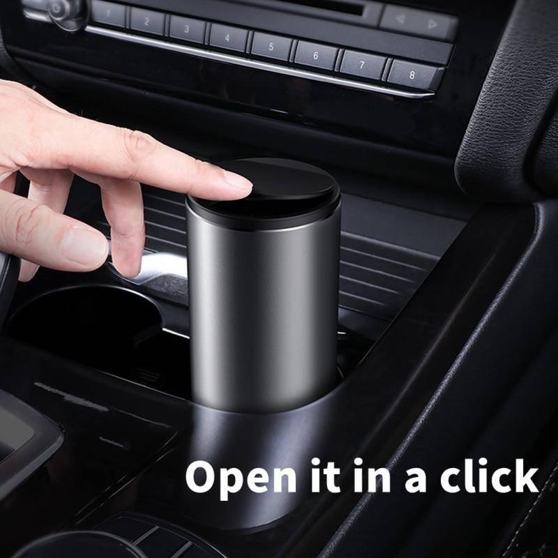 Baseus Alloy Car Trash Can Auto Organizer Storage Bag Car Garbage Bin Ashtray Dust Case Holder Auto Accessories Car Accessories New Arrivals iPhone cases, wireless speakers, activity trackers & cool gadgets