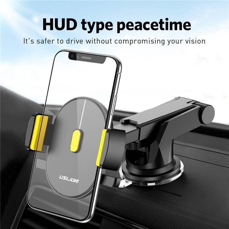 USLION Car Phone Holder in Car For Samsung S10 S9 S8 360 Rotation Car Holder For iPhone X XS MAX Stand Support Windshield Mount Holders & Stands New Arrivals Smartphone Accessories iPhone cases, wireless speakers, activity trackers & cool gadgets