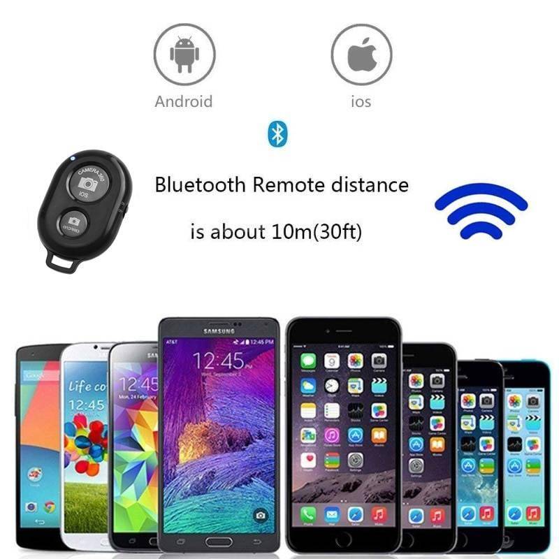 Smartphone Tripod with Bluetooth selfie remote for iPhones and Android Phones Holders & Stands New Arrivals Selfie Sticks Smartphone Accessories Wireless Devices iPhone cases, wireless speakers, activity trackers & cool gadgets